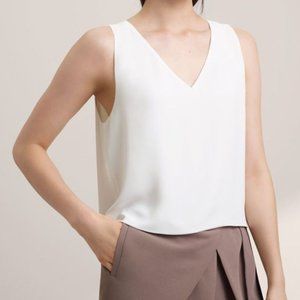 ARITZIA BABATON MURPHY BLOUSE OFF-WHITE